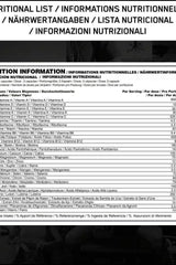 Nutritional information list for Optimum Nutrition - Opti-Women, detailing vitamins and minerals per serving.