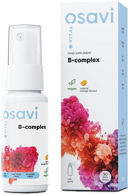 Osavi - B-Complex Oral Spray, Orange - 25 ml. - Nutri.se