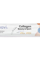 Osavi Collagen Beauty & Sport supplement by Magda Linette, supports skin elasticity and hair thickness.