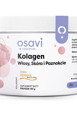 Osavi collagen powder for hair, skin, and nails, 150g with bioactive peptides, supports healthy lifestyle and enhances appearance.