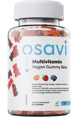 Osavi - Multivitamin Vegan Gummy Bear, Orange Raspberry Blueberry - 60 gummies - Nutri.se