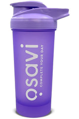 Osavi shaker in purple, 700 ml, perfect for mixing drinks with Osavi powder products, BPA-free.