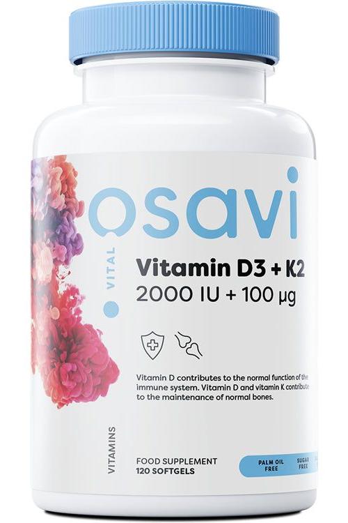 Osavi - Vitamin D3 + K2 - Nutri.se