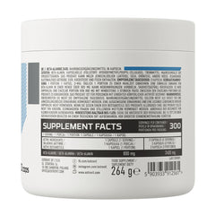 Beta Alanine kapsel produktdetalj