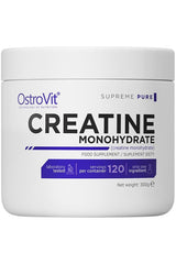 OstroVit Creatine Monohydrate 300g container, a high-quality supplement for strength and muscle growth.