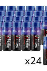 OstroVit Fat Burner Extreme Shot pack of 24 bottles in candy orange flavor.