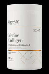 OstroVit Marine Collagen with Hyaluronic Acid & Vitamin C in Mango & Pineapple flavor, 500g container