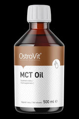OstroVit MCT Oil 500 ml bottle, a quick energy source for athletes and active individuals.