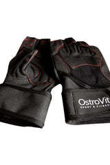 OstroVit men's gloves with stiffener, designed for gym use to enhance grip and protect hands during workouts.