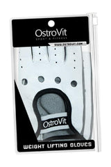 OstroVit weight lifting gloves in packaging for safe and comfortable gym training