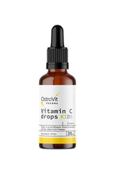 OstroVit Pharma Vitamin C KIDS drops 30 ml bottle for children's health, enhancing immunity and collagen synthesis.
