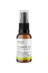 OstroVit Pharma Vitamin D3 400 IU Baby spray in a 30ml bottle designed for infants.