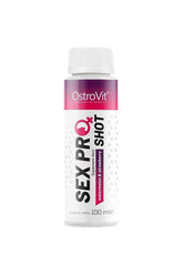 OstroVit Sex Pro Women Shot 100 ml, strawberry watermelon flavor, designed for female enhancement.
