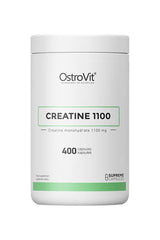 OstroVit Supreme Capsules Creatine 1100 mg, 400 capsules packaging for strength and endurance enhancement.