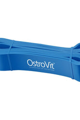 OstroVit blue training resistance band 57-77 kg, suitable for fitness and muscle building.