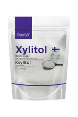 OstroVit Xylitol pack, 750 g, birch sugar alternative to traditional sugar with mint scent.