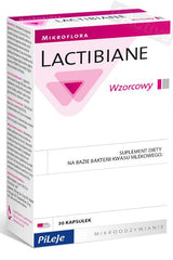 Pileje Lactibiane probiotics for IBS, 30 capsules, supports gut health and immune function