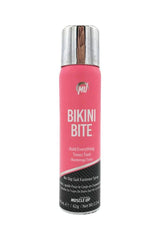 Pro Tan Bikini Bite No-Slip Suit Fastener Spray, pink bottle for secure bikini hold and comfort.