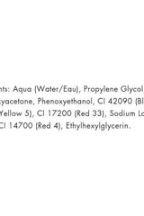 Ingredients list for Pro Tan Instant Competition Color Top Coat including Aqua, Propylene Glycol, and colorants.