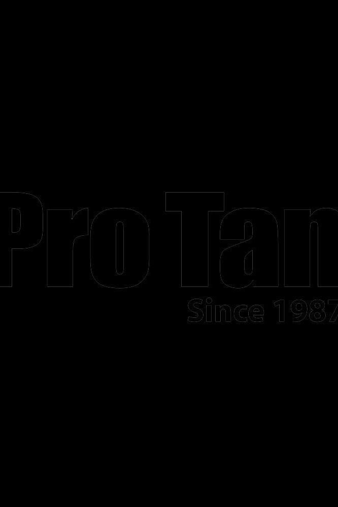Pro Tan logo highlighting professional quality tanning products since 1987