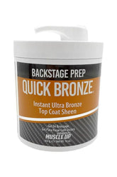 Pro Tan Quick Bronze Dark Brown Posing Gel for a streak-free, quick-drying tan, perfect for posing and competitions.