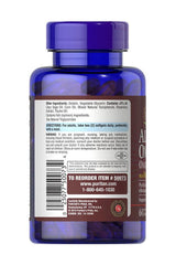 Puritan's Pride All In One Omega 3, 5, 6, 7 & 9 softgel bottle with product details on the label.