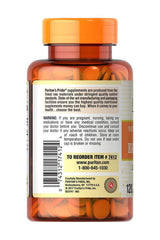 Puritan's Pride Bromelain 500 mg caplets bottle, 120 count, featuring natural digestive enzymes from pineapple.