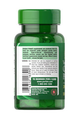 Puritan's Pride Chromium Picolinate 200 mcg supplement bottle, yeast-free, 100 tablets.