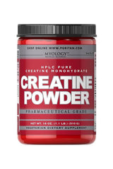 Puritan's Pride Creatine Powder 510g, pharmaceutical-grade supplement for muscle strength and recovery.