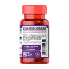 Puritan's Pride Grapeseed Extract 100 mg bottle showing label and supplement details for antioxidant support.