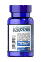 Puritan's Pride L-Glutamine 500 mg supplement bottle with 100 tablets for athletes.