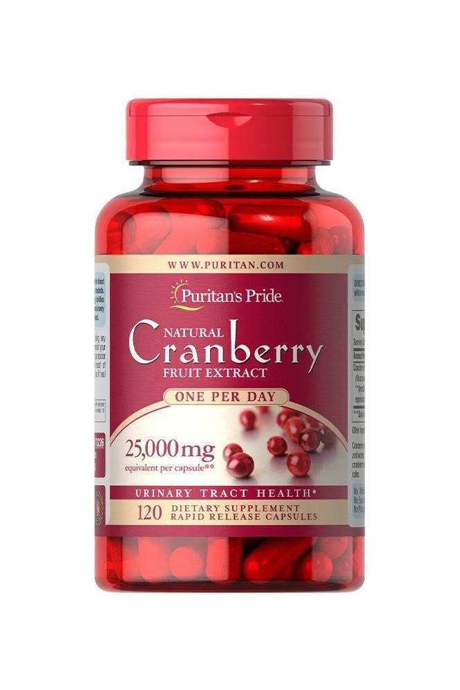 Puritan's Pride One A Day Cranberry 120 caplets for urinary tract health and antioxidant support