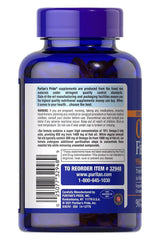 Puritan's Pride One Per Day Omega-3 Fish Oil softgel bottle, 1360 mg, supports heart health and joint wellness.