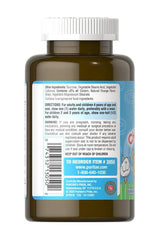 Puritan's Pride Pre-Vites Children's Multivitamin bottle, orange flavor, 100 chewable tablets for kids' growth.