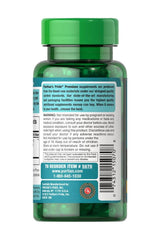Puritan's Pride St. John's Wort standardized extract supplement bottle with 100 capsules for mental well-being.