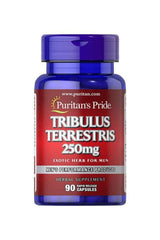 Puritan's Pride Tribulus Terrestris 250 mg, 90 capsules, men's herbal supplement, high saponin content