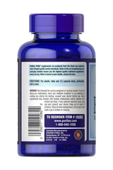 Puritan's Pride Vitamin B-100 Complex bottle showing directions and warnings for use.