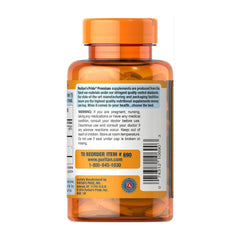 Puritan's Pride Vitamin C 1000 mg supplement bottle with bioflavonoids and rose hips.