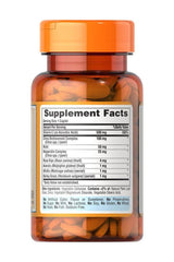 Puritan's Pride Vitamin C-500 Complex 100 capsules bottle with supplement facts label