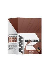 Raw Nutrition Replenish 20 stick packs, premium hydration and electrolyte formula for athletes.