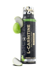 Redcon1 L-Carnitine fat burner drink, green apple flavor, 1500 mg per serving.