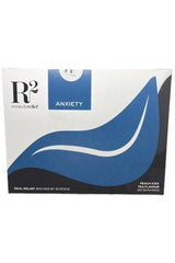Remedy Relief Anxiety Peach Iced Tea box with 30 sachets designed for reducing anxiety and promoting relaxation.