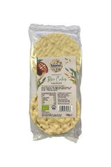 Biona Organic Rice Cakes with yogurt coating, packaged for a healthy snack option, made from organic ingredients.