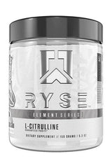 RYSE L-Citrulline Element Series dietary supplement 150g for enhanced blood flow and endurance.