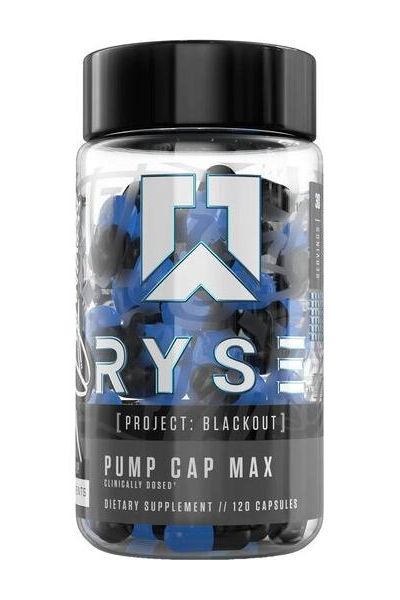 RYSE - Pump Cap Max - Project Blackout - 120 caps - Nutri.se