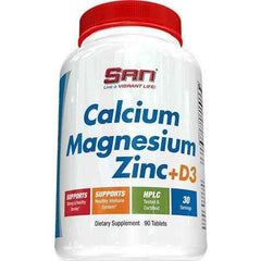 SAN - Calcium Magnesium Zinc + D3 - 90 tablets