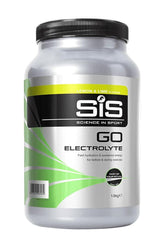 Science in Sport GO Electrolyte Powder in Lemon & Lime flavor for hydration and energy during workouts.