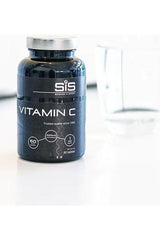 Science in Sport Vitamin C supplement bottle with 60 tablets for immune support and energy metabolism.