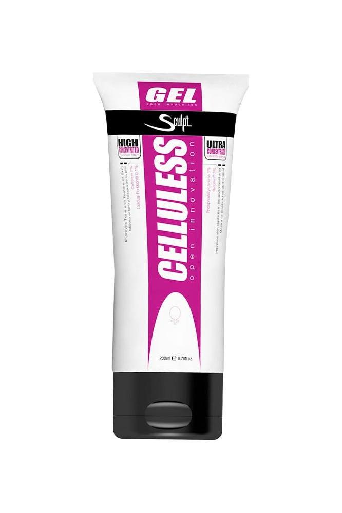 Sculpt - Celluless® gel tube for effective fat reduction and body contouring.