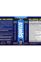 Squeeze from Sculpt - 60 capsules, natural diuretic for weight loss, reduces water retention and swelling.
